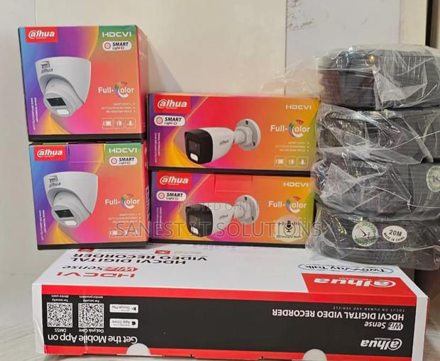 4 Channel Analogue CCTV Camera With Full Colour and Audio photo 2
