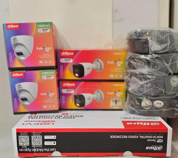 4 Channel Analogue CCTV Camera With Full Colour and Audio photo 3