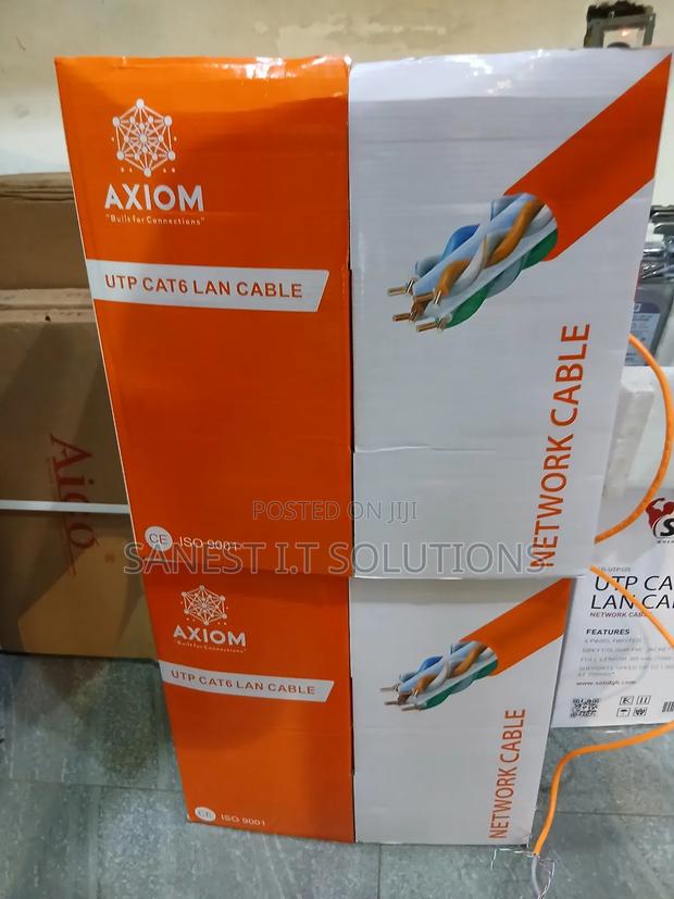 Axiom Cat6 Network Lan Cable 305 Meters photo 3