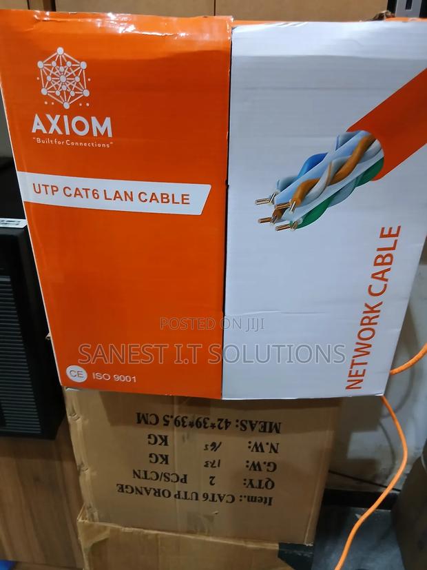 Axiom Cat6 Network Lan Cable 305 Meters photo 4