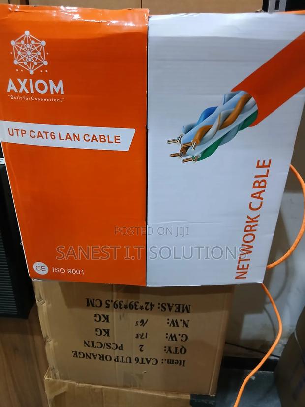 Axiom Cat6 Network Lan Cable 305 Meters photo 5