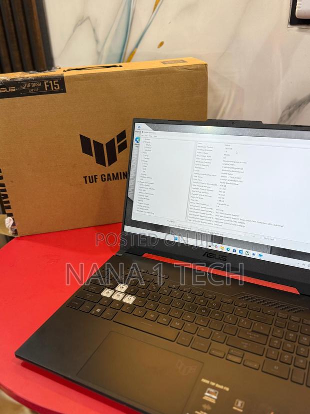 Laptop Asus TUF Dash F15 16GB Intel Core I7 SSD 512GB photo 2
