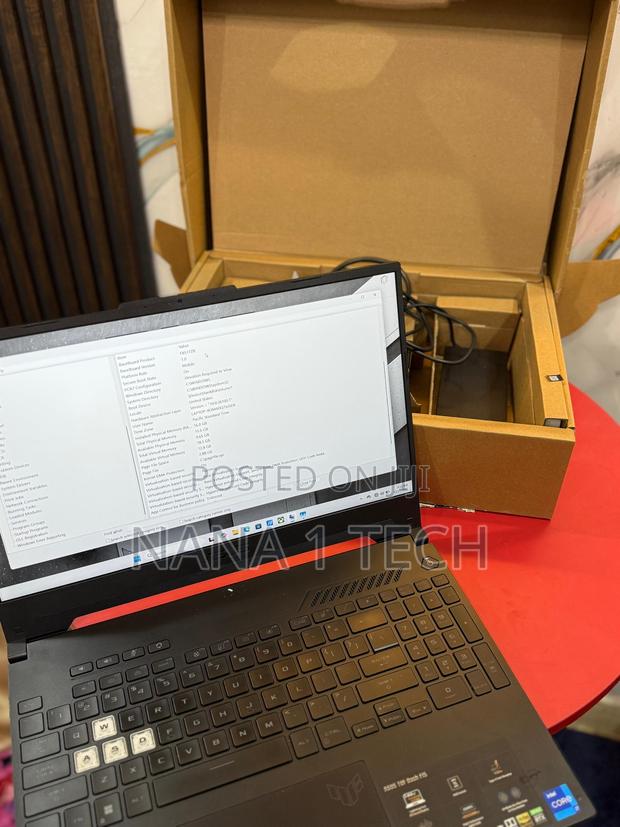 Laptop Asus TUF Dash F15 16GB Intel Core I7 SSD 512GB photo 4