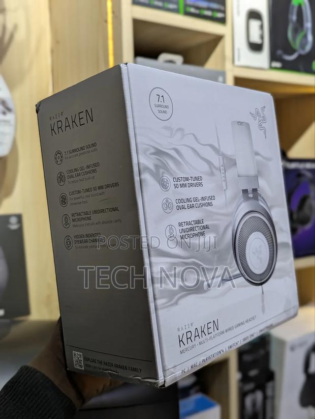 Razer Kraken X Lite - Multi-Platform Wired Gaming Headset - Mercury photo 2