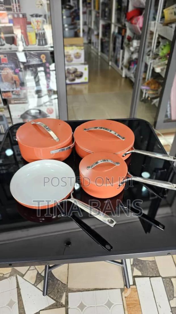 4set Non Stick Ceramic Pots
