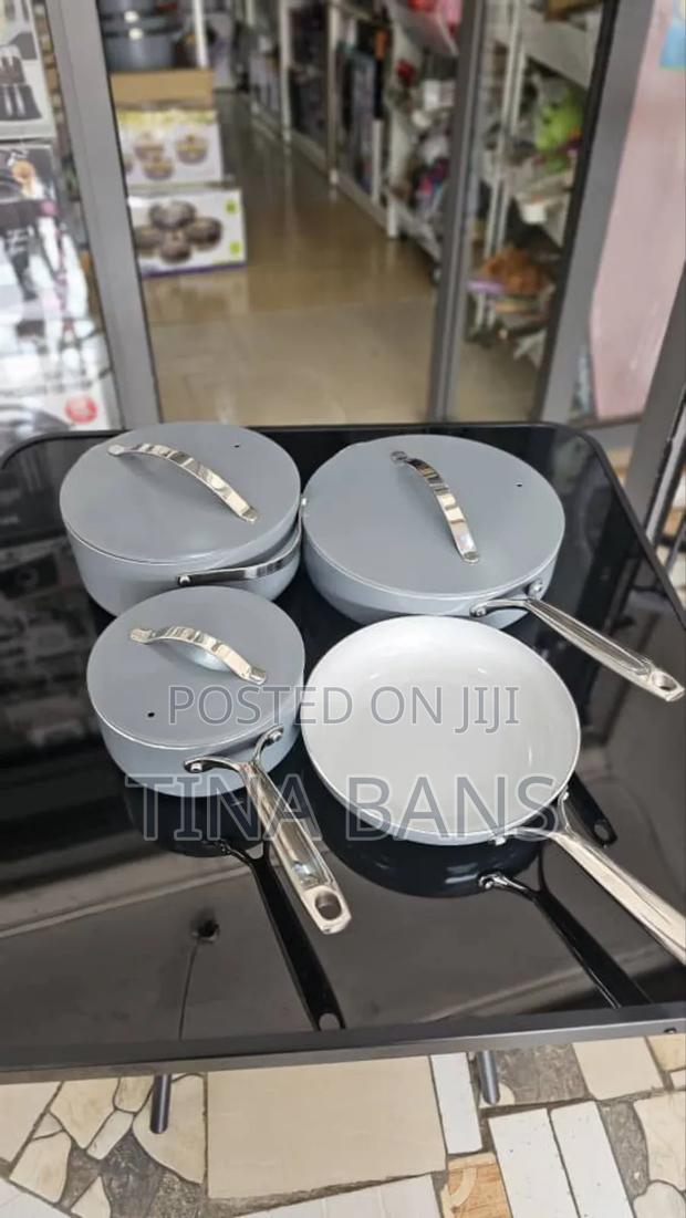 4set Non Stick Ceramic Pots photo 3