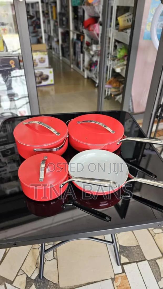 4set Non Stick Ceramic Pots photo 4