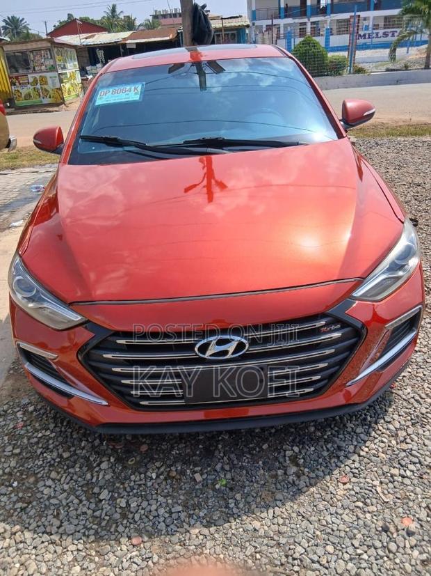 Hyundai Elantra Sport 2018 Red
