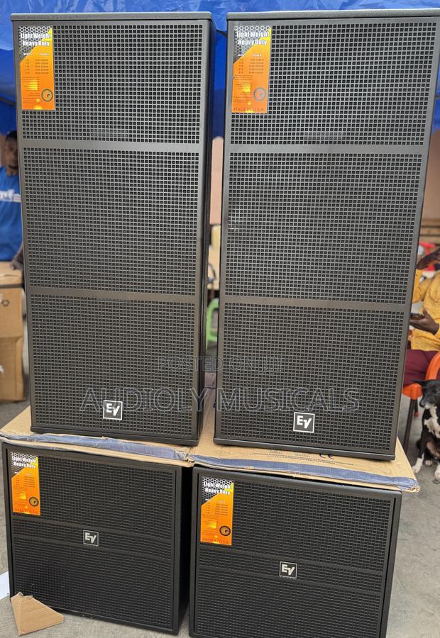 Single Bass Ev and Full Range With Full Set of Rack photo 2