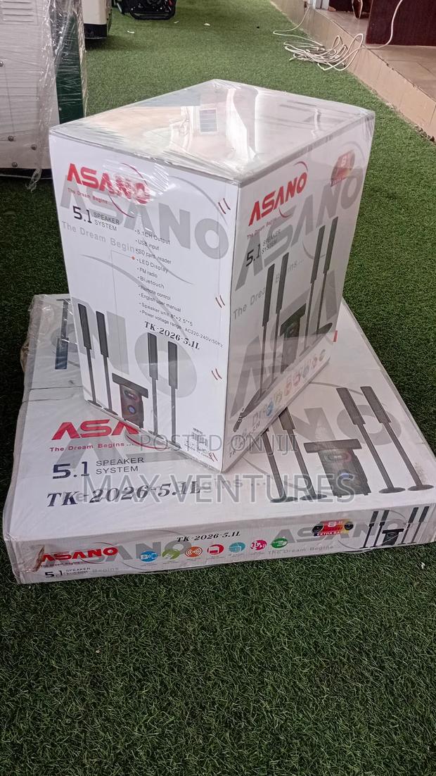 Hot Deal Asano 5.1 Tk-2026 P*Owerful Speaker S*Yste*M · Photo 2