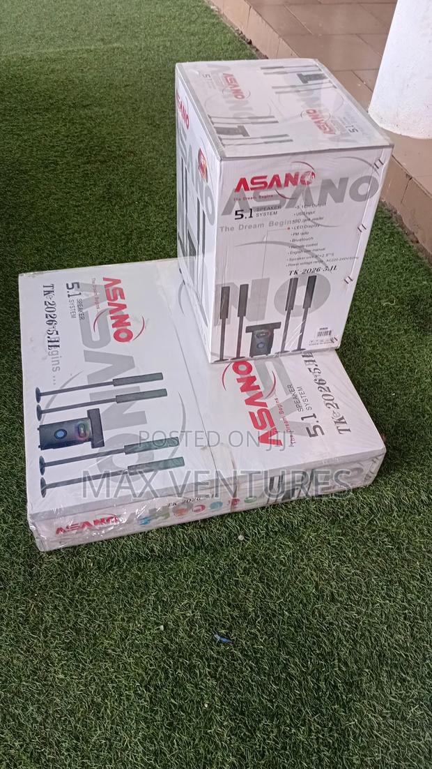 Brand New Asano 5.1 Tk-2026 Deep Bass Speakers · Photo 2
