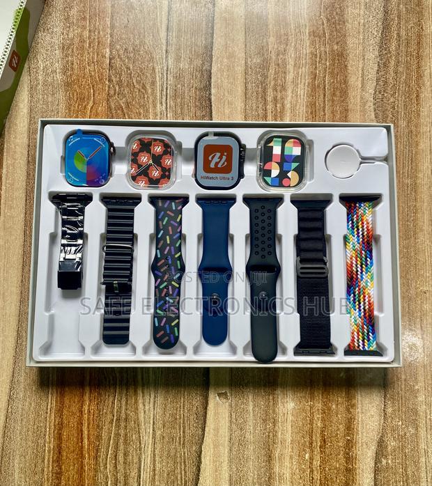 I50 Suit Couple Smart Watch (2 Watches + 7 Straps) photo 4