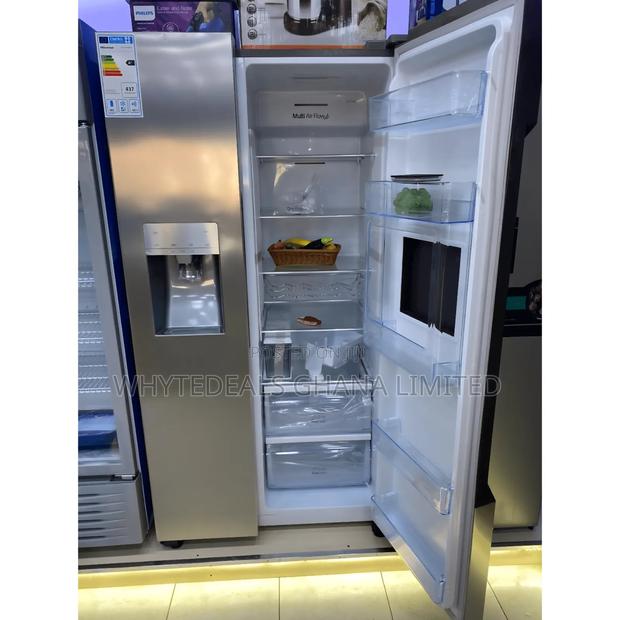 Hisense 670ltr Side By Side Refrigerator| French Door| Water Dispenser