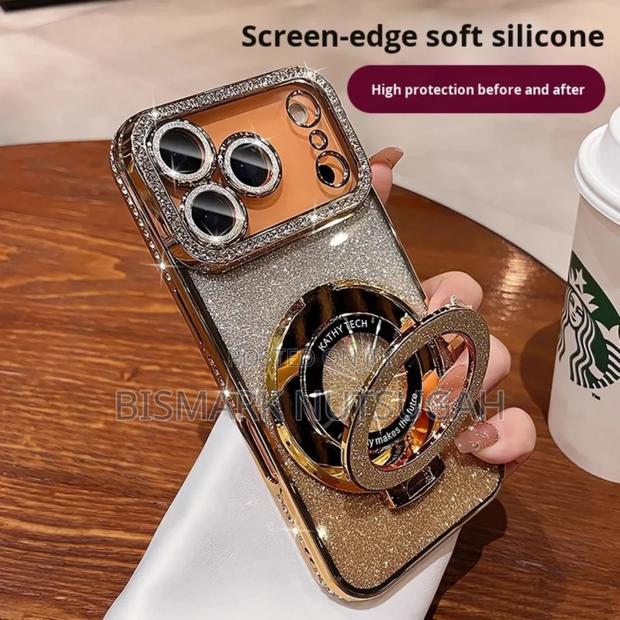 Tech Luxury Diamond Magsafe Ring iPhone Cases photo 4