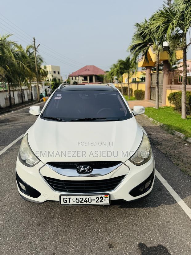 Hyundai Tucson GLS FWD 2011 White photo 2