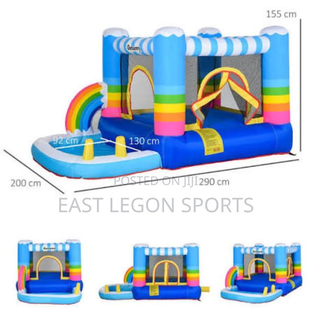 Bouncy Castle N Blower Pump 10ft X 5ft Trampoline Ghana New photo 2