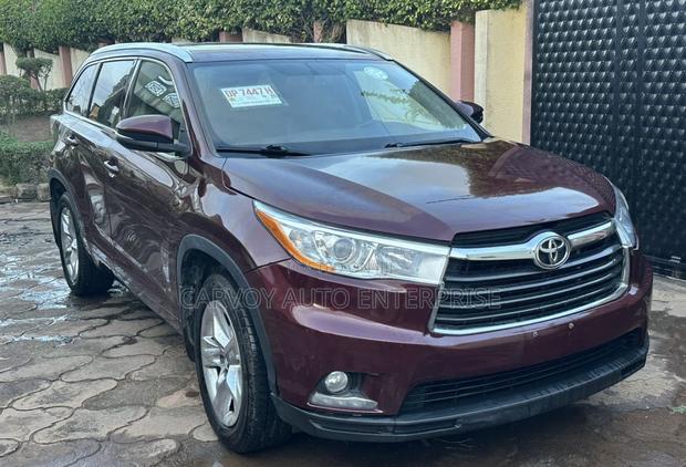 Toyota Highlander Limited V6 4x4 (3.5L 6cyl 6A) 2016 Maroon