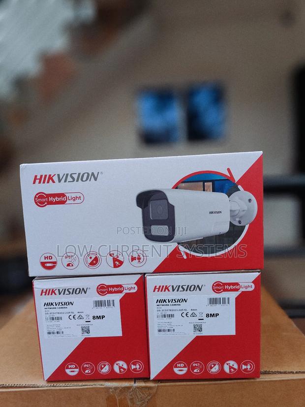Hikvision Ds-2cd1t83g2-Liuf/Sl 8mp Ip Camera With Two Ways Audio SRB