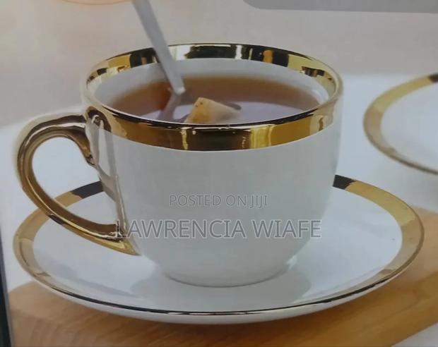 Luxury 8pcs Mug and Saucer
