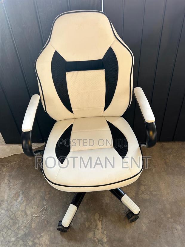 Argos Home Faux Leather Mid Back Gaming Chair