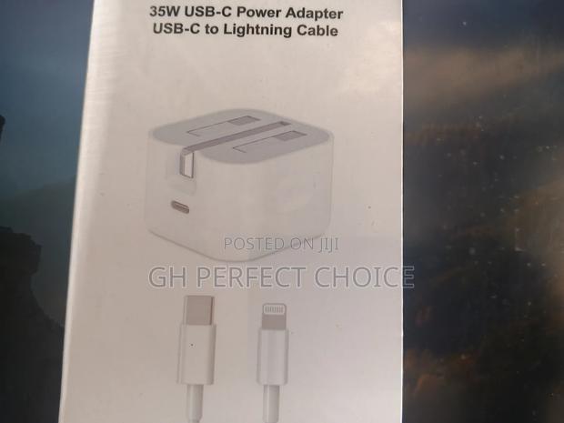 iPhone Type C Fast Charger, 3-pin, Premium Quality photo 2