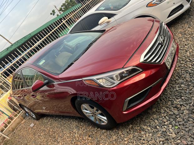 Hyundai Sonata ECO Sedan FWD (1.6L 4cyl 7A) 2016 Red