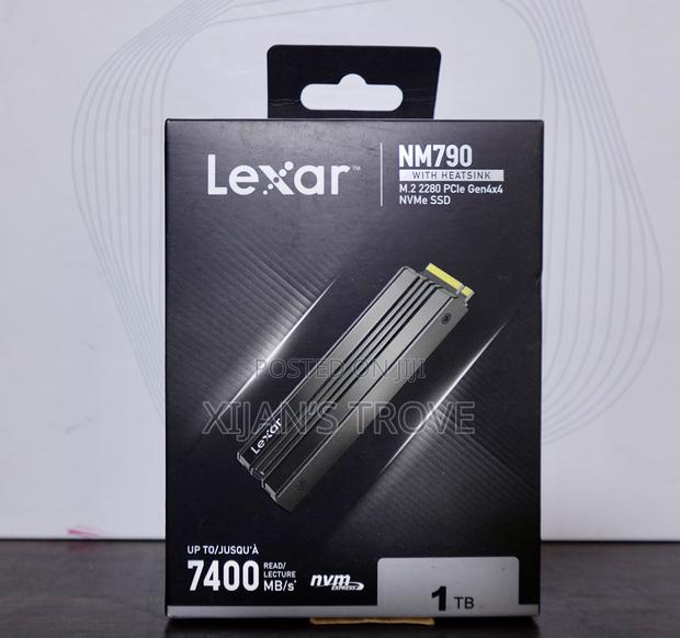 Lexar Nm7o0 1tb SSD With Heatsink for Ps5 and Desktop.