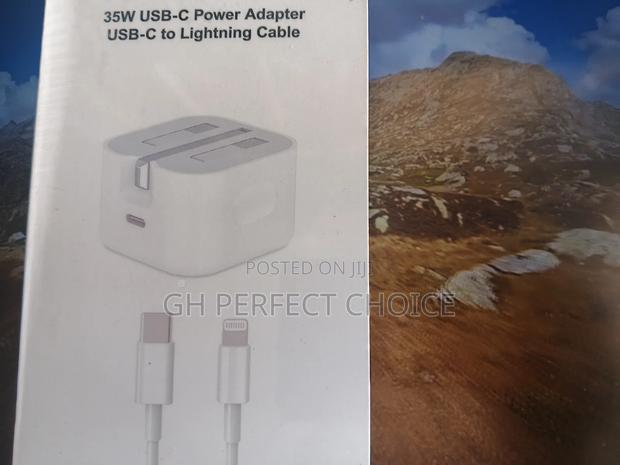 Premium Qual - iPhone Type C Fast - Charger, 3-pin
