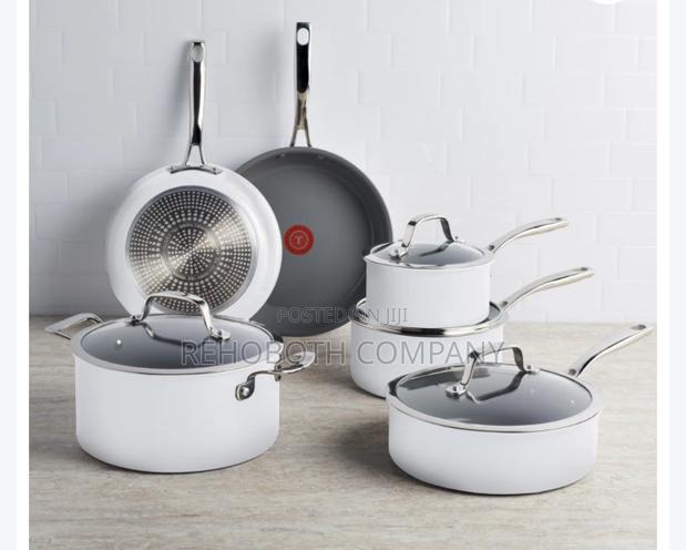 Tefal Excellence Ceramic Non-Stick Cookware Set, 10-Piece photo 2