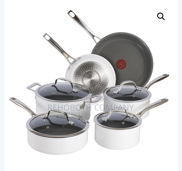 Tefal Excellence Ceramic Non-Stick Cookware Set, 10-Piece photo 3