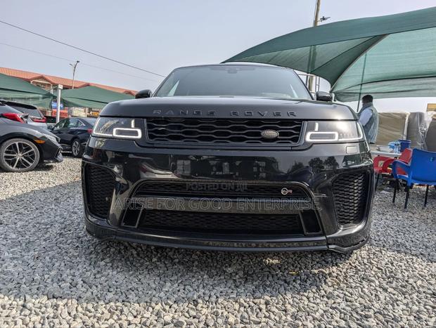 Land Rover Range Rover Sport SVR 4x4 2020 Black photo 2