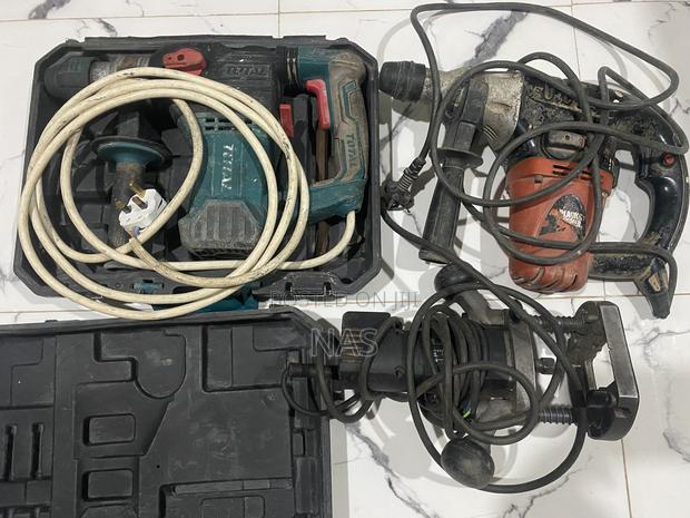 Total and a Black Decker Rotary Hammer and Drill photo 2