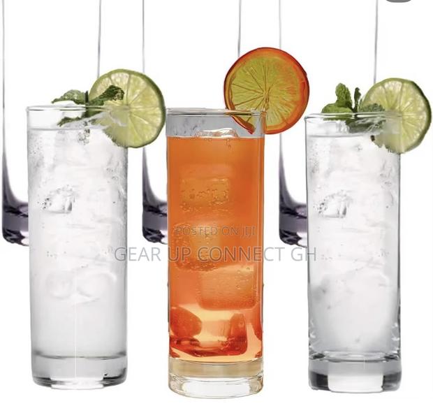6 Pieces Collins Glass photo 3