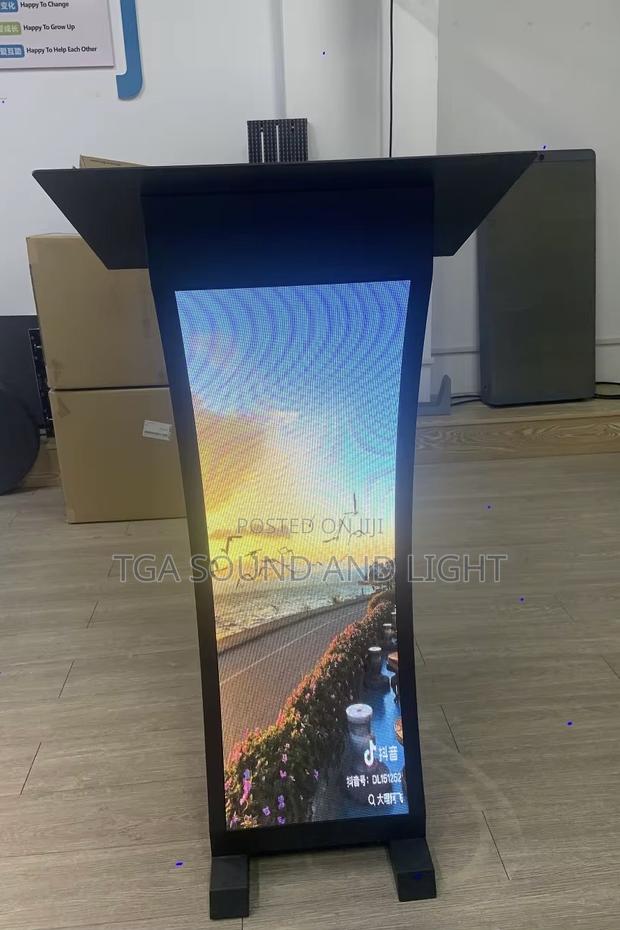 Podium With Led Screen