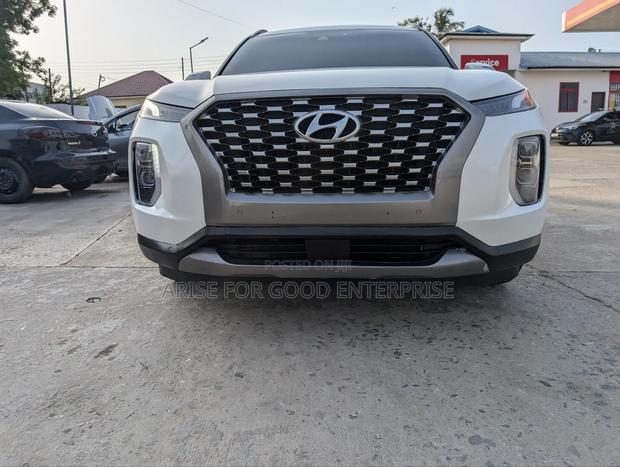 Hyundai Palisade Limited 2022 White photo 2