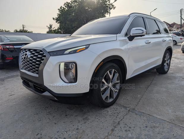 Hyundai Palisade Limited 2022 White photo 4