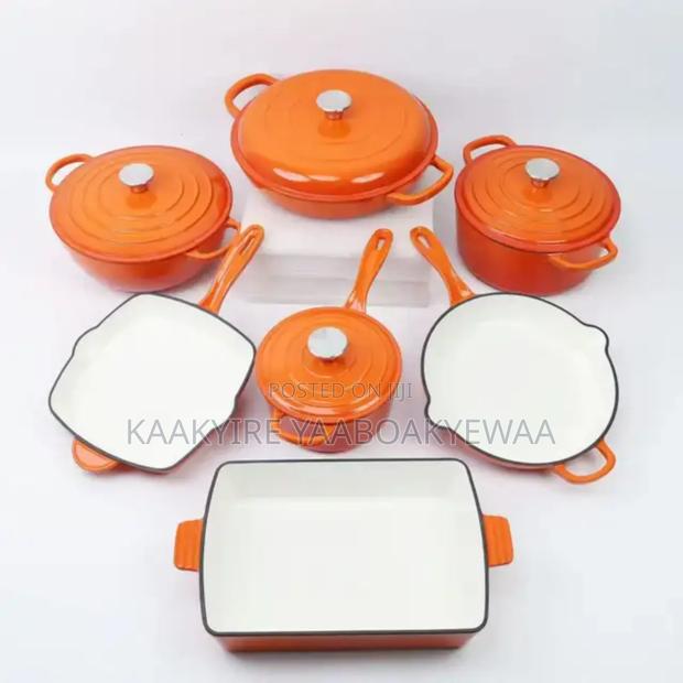 7 Sets Cast Iron Nonstick · Photo 2