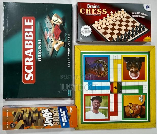 Scrabble + Jenga + Chess + Ludo · Photo 2