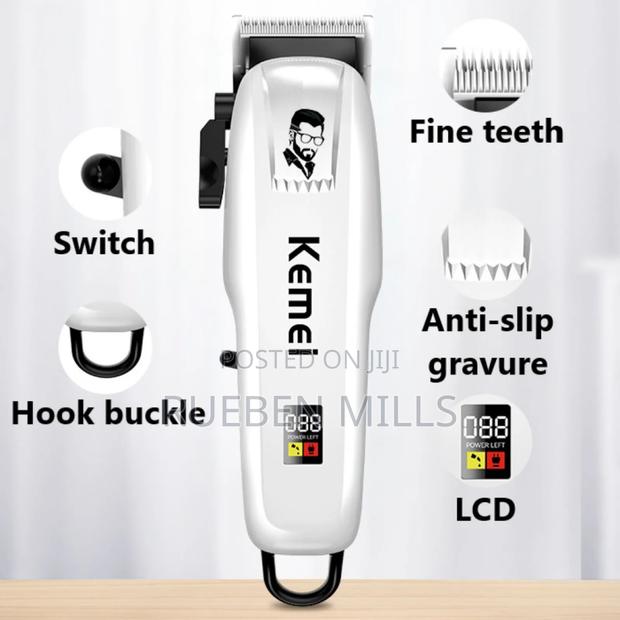 Kmpg809a Salon Quality Handy Wireless Barbering Machine Hair Clipper photo 3