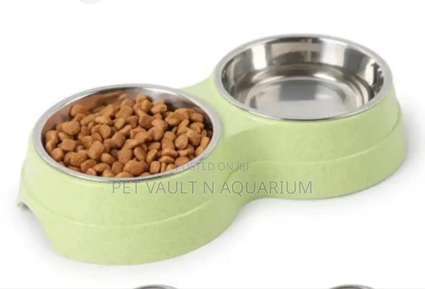 Double Metallic Feeding Bowl for Pets · Photo 2