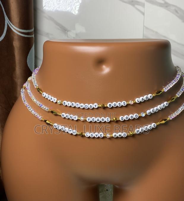 Handmade Crystal Waist Beads (Customized) 200 for All the Set · Photo 3