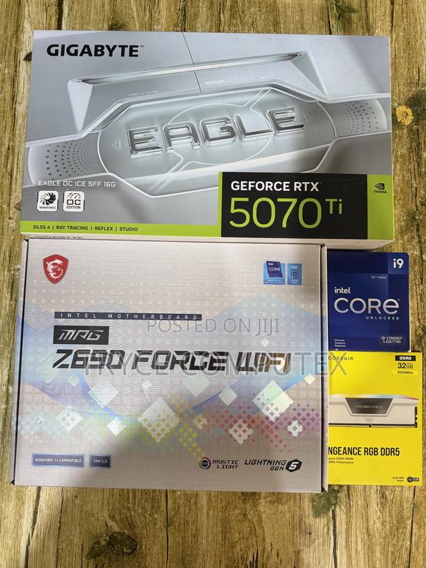 Intel Core I9 Cpu ,Rtx 5070 Ti 16,32gb Ddr5 Ram Combo photo 2