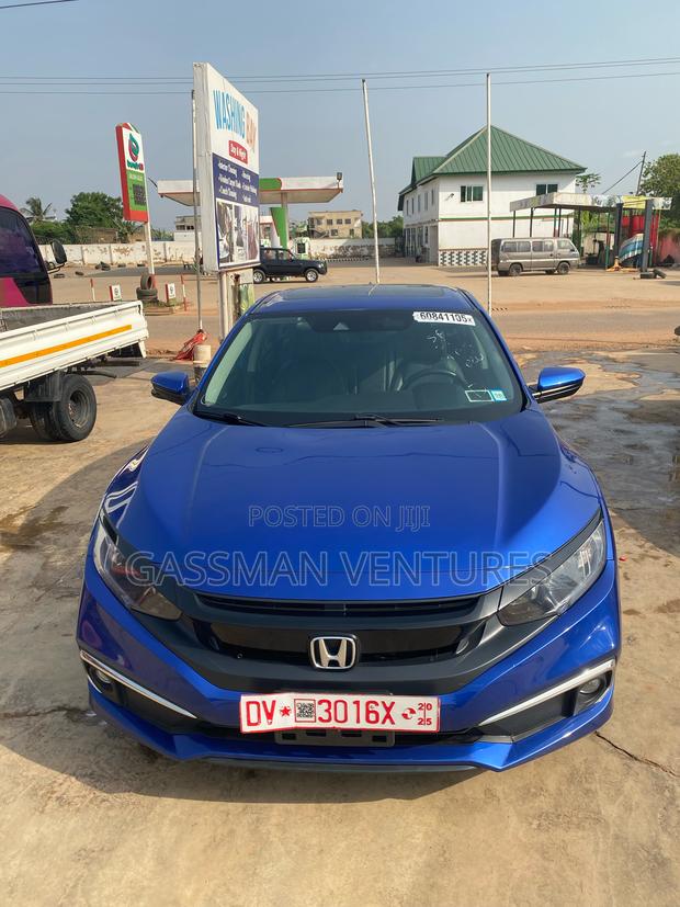 Honda Civic EX-L 2021 Blue