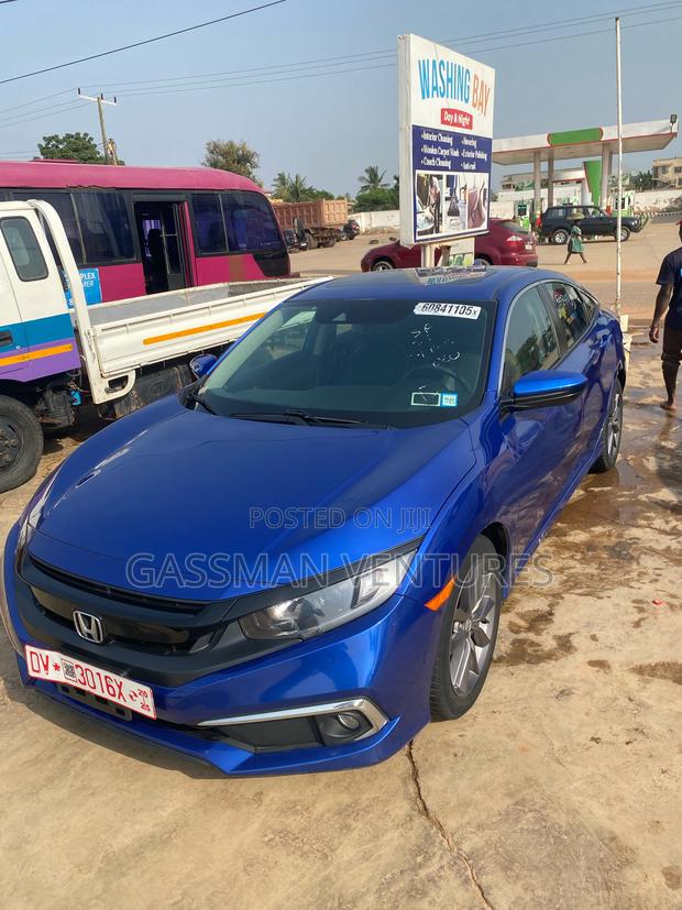 Honda Civic EX-L 2021 Blue