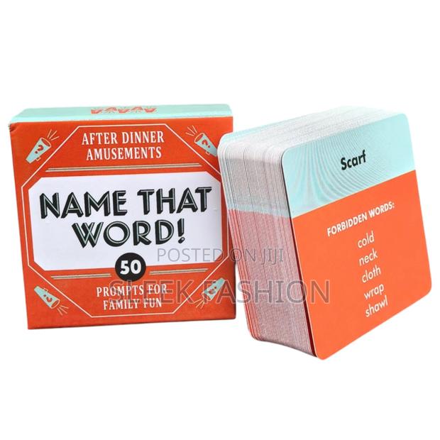 Name That Word Card Game photo 2
