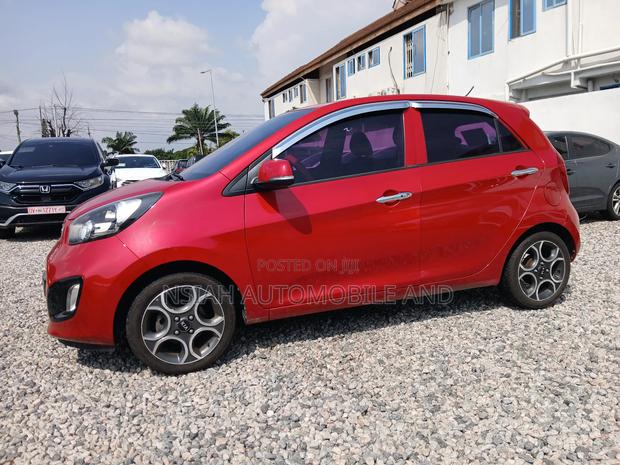 Kia Morning 2013 Red