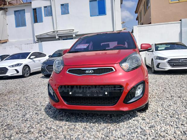 Kia Morning 2013 Red