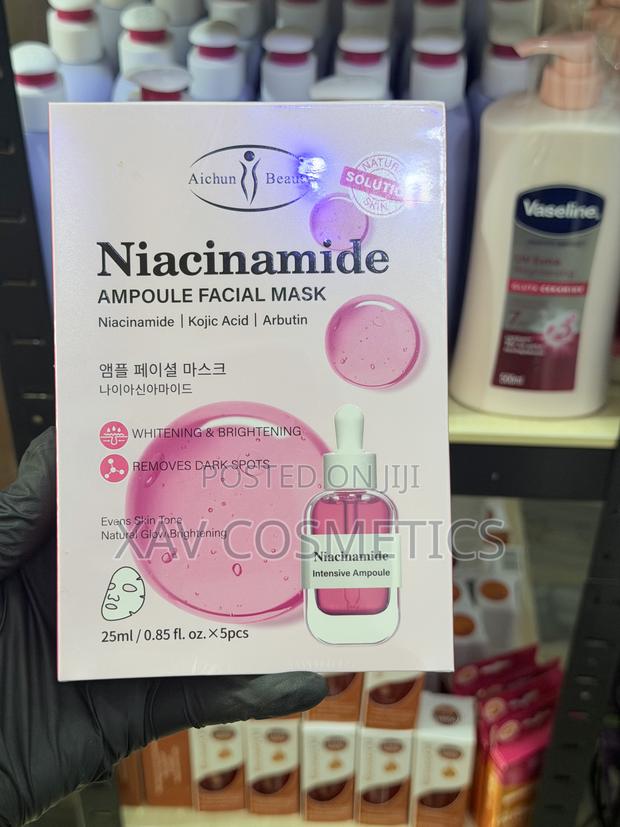 Facial Sheet Mask Niacinamide Ampoules (5pcs) · Photo 2