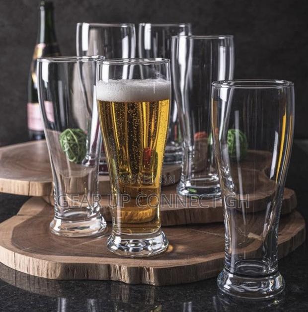 6 Pieces Beer Glass