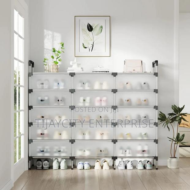 Multi-Tier Shoe Rack Organizer. · Photo 2